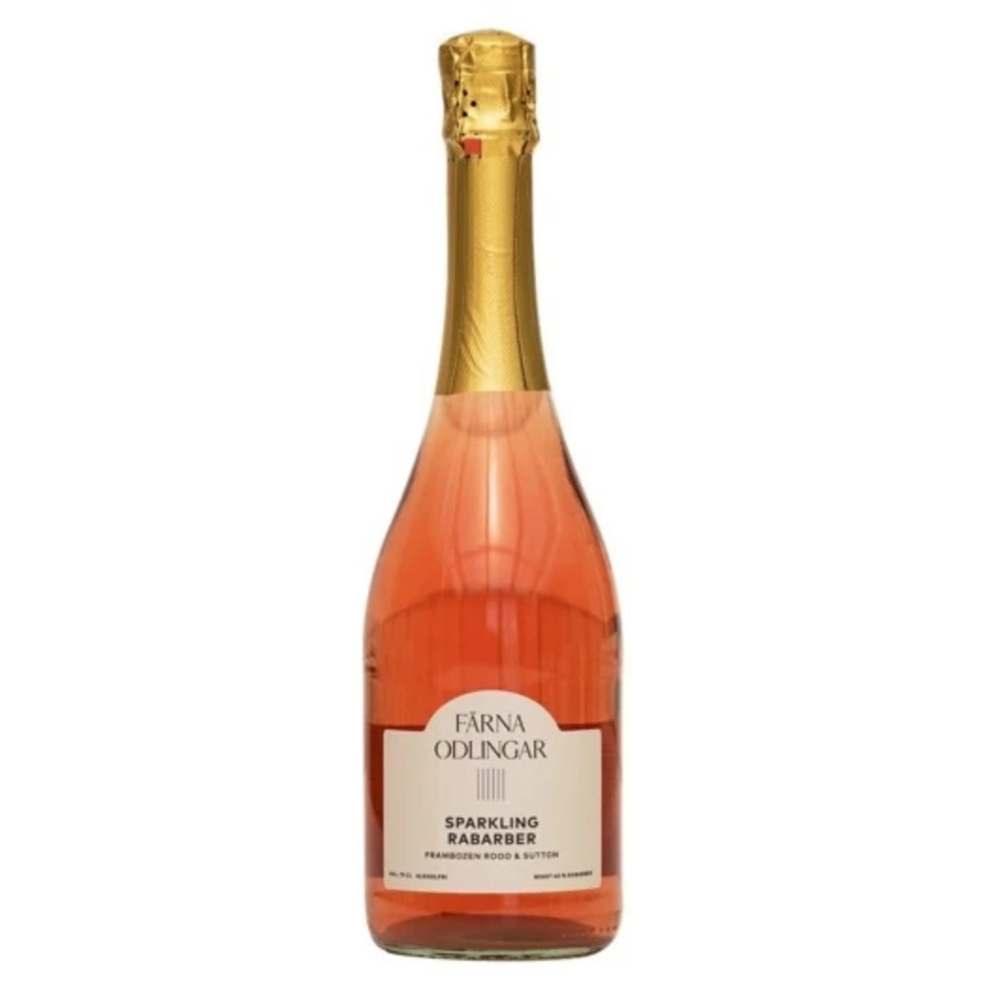 Rabarberdricka mousserande 75cl