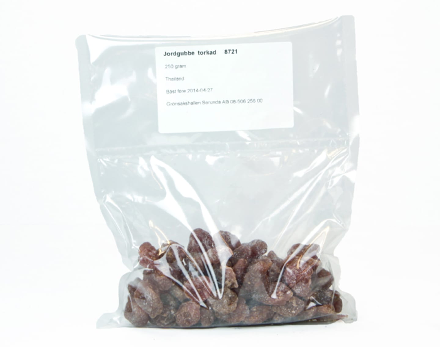 Jordgubbar torkade 500g