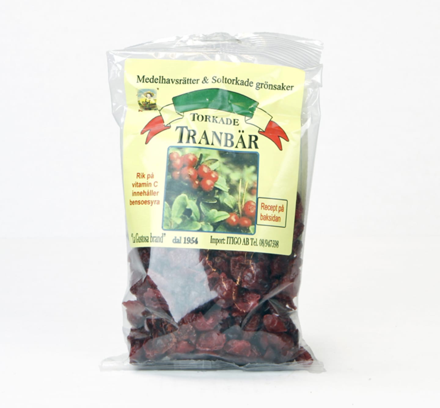 Tranbär torkade 500g