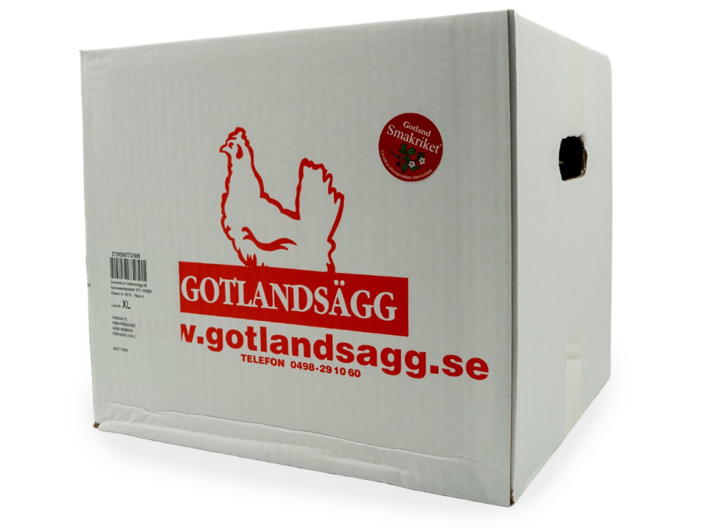 Ägg frigående stora