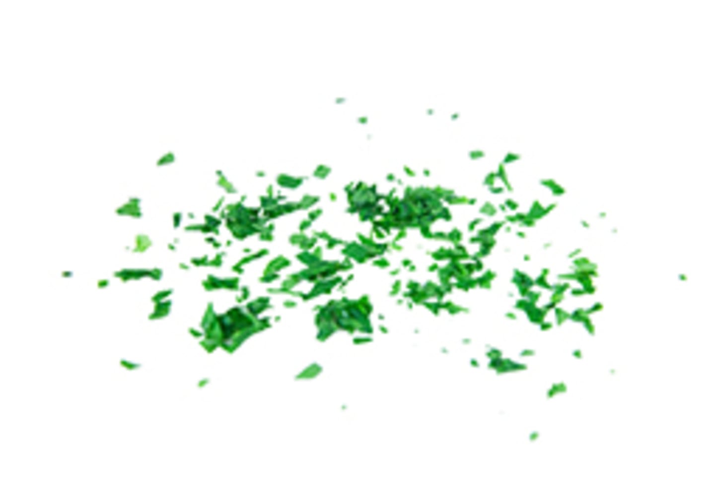 Persiljeblad finhackade